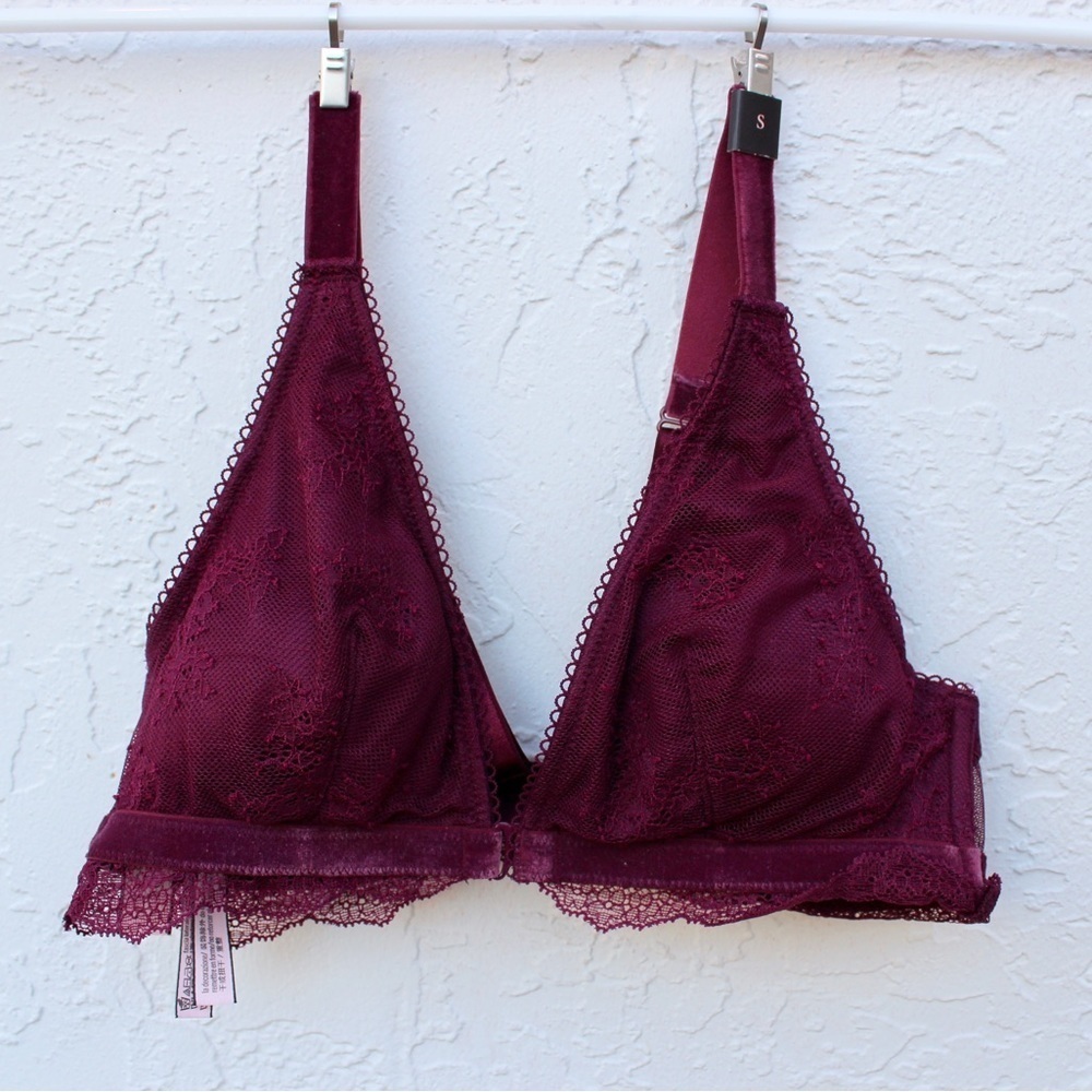 Red Lace Bralette